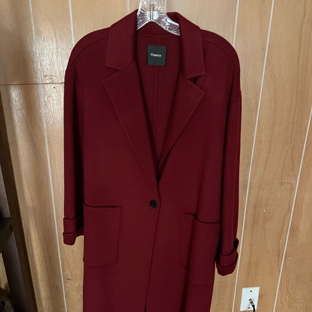 THEORY double-faced wool coat